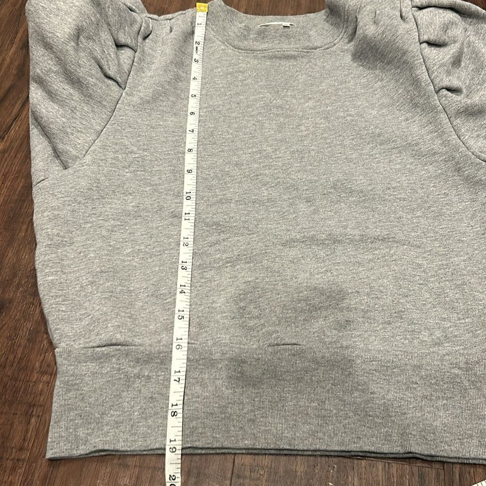 FRAME Heather Gray Sweatshirt, Size XS - Picture 9 of 9